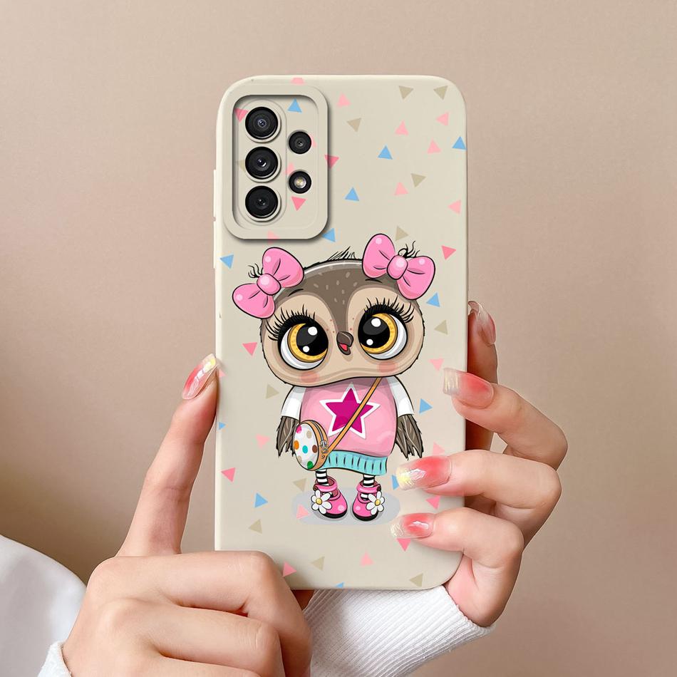 Чехол для телефона Samsung Galaxy A72 Сердце Любви Мягкий Жидкий Силикон Защита Камеры Задняя Крышка Для Samsung A 72 4G 5G Funda Capa