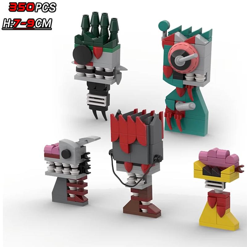 Конструктор «Паразиты» в стиле хоррор, мрачный, от Sprunkie Toys, Oren Wenda Bricks, сборные игрушки для детей, подарок на Рождество и Пасху.