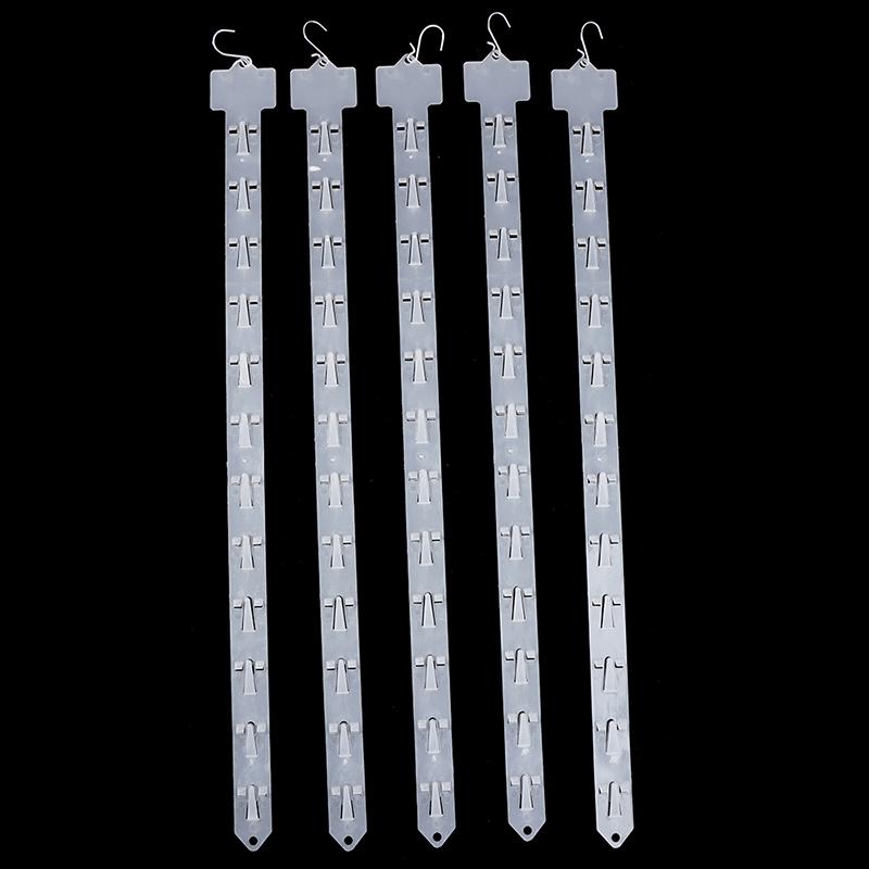 Supermarket Hanging Strip 12 Hanging Plastic Food Transparent Hook Environmental