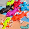 Simulation Lizard Animal Squeeze Vent Decompression Toys TPR Soft Rubber Children's Halloween Trick Or Treat Horror Fun Toy