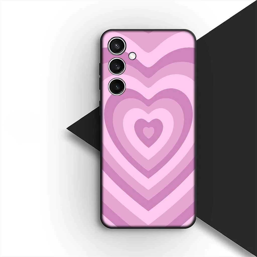 Star Dark Red Heart Love Phone Case for Xiaomi Redmi Note 12 11 10 A3 Pro 10A 10C 12C Note12 5G 4G Protective Cover