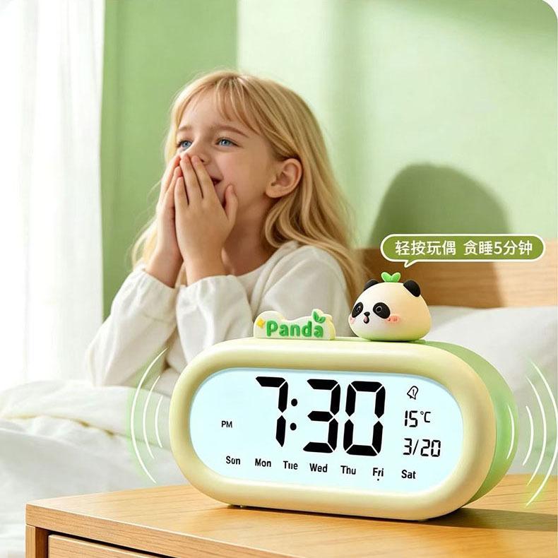 Smart alarm clock multi-function wake-up artifact 1011 new model with temperature 1 group alarm electronic clock
