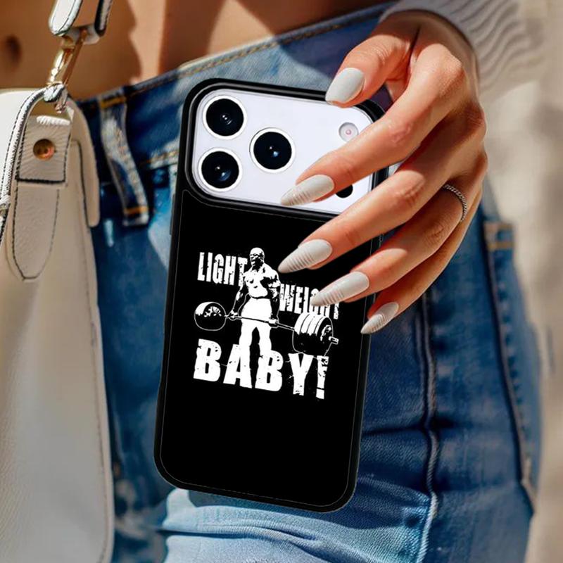 Bodybuilding Gym Fitness soft Phone Case For iPhone 17 Air 14 15 13 12 Max Cover For Apple 14 15 16 16e 11 Pro Max Plus Coque