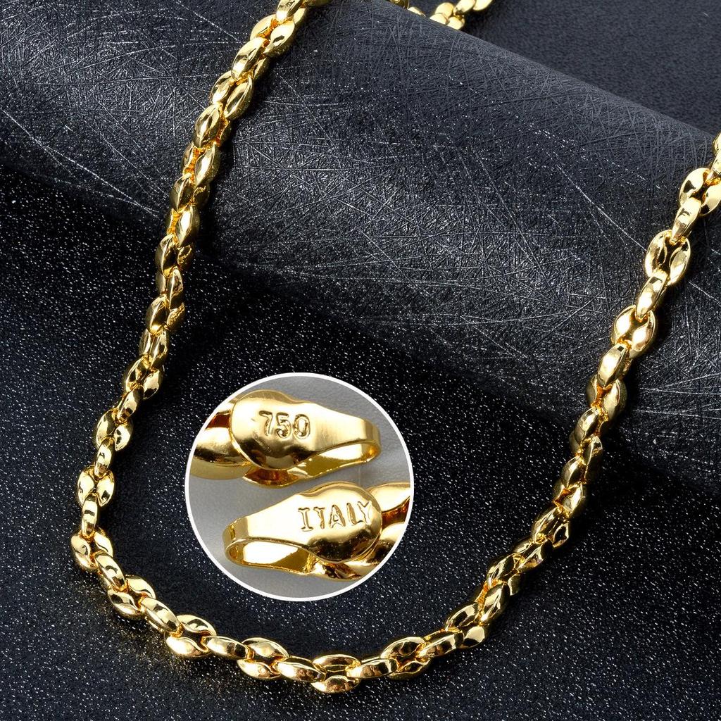 Exquisite Women's Retro Pig Nose Necklace: 18k Gold-Plated Italian Clavicle Chain