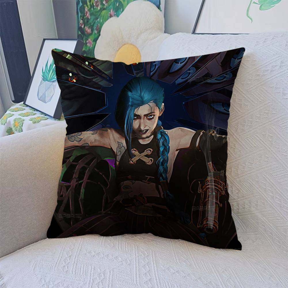 AArcane LLeague Of LLegends Pillow Cover Design Cushion Cover Decor Holiday Decorati