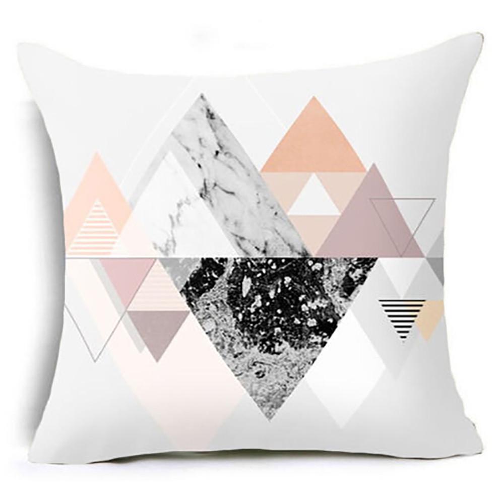 Geometric Pillow Case Waist Cushion Cover Sofa Home Decor