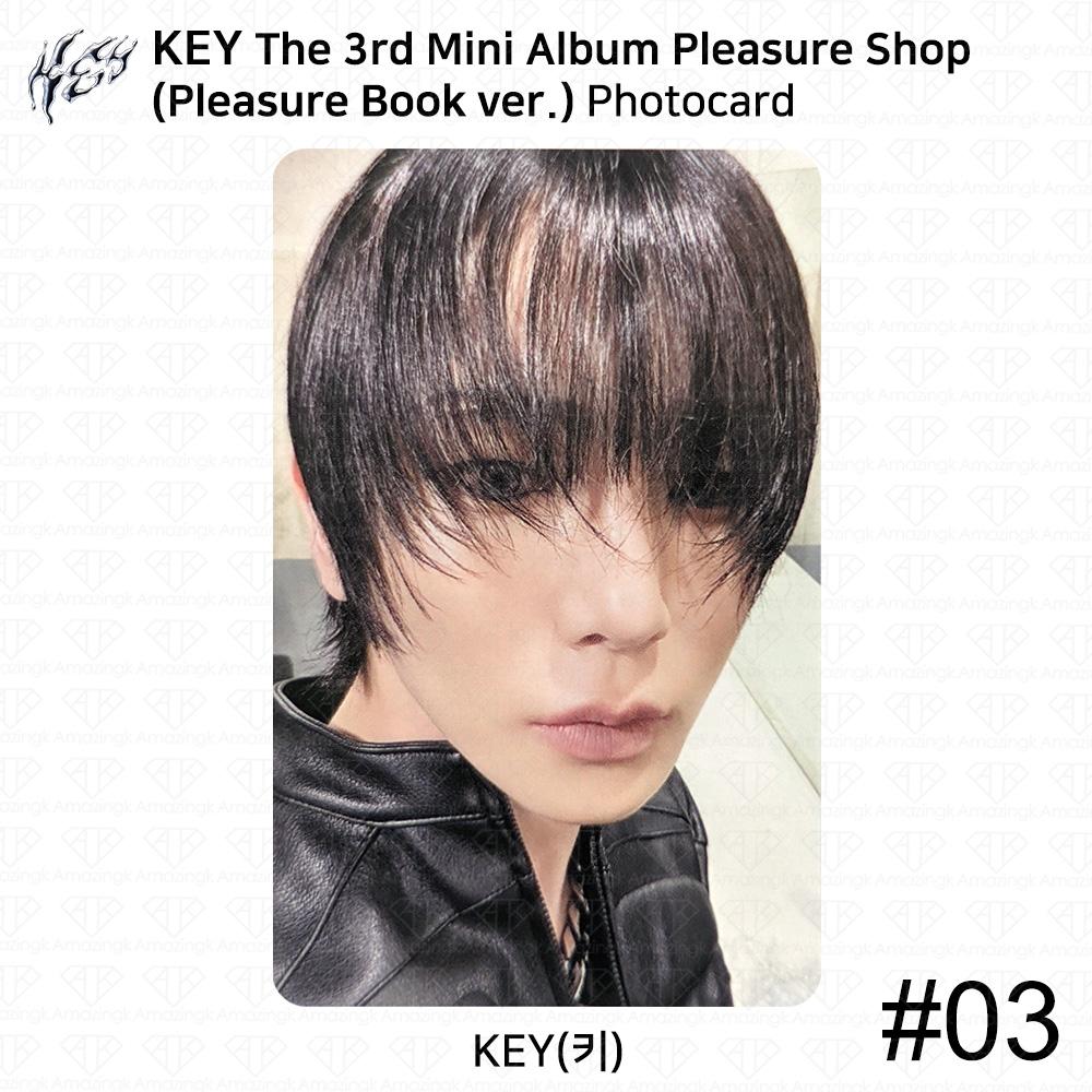 SHINee KEY 3-й мини-альбом Pleasure Shop Официальная фотокарточка SMini Glass Package