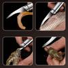 Shrimp Line Cutter Non-slip Fast Cleaning Sharpen Blade Anti-deform Rust-resistant Shrimp Peeler for Kitchen