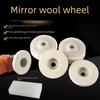 Wool Polishing Wheel for Angle Grinder - Ideal for Glass, Metal, Stainless Steel, Stone