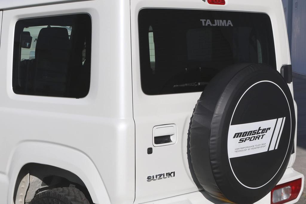 Защита ручек дверей MONSTER SPORT для Jimny [JB64W] / Jimny Sierra [JB74W] (Набор из 3 предметов) - Защита от царапин, Защита ручки двери, Сделано в Японии