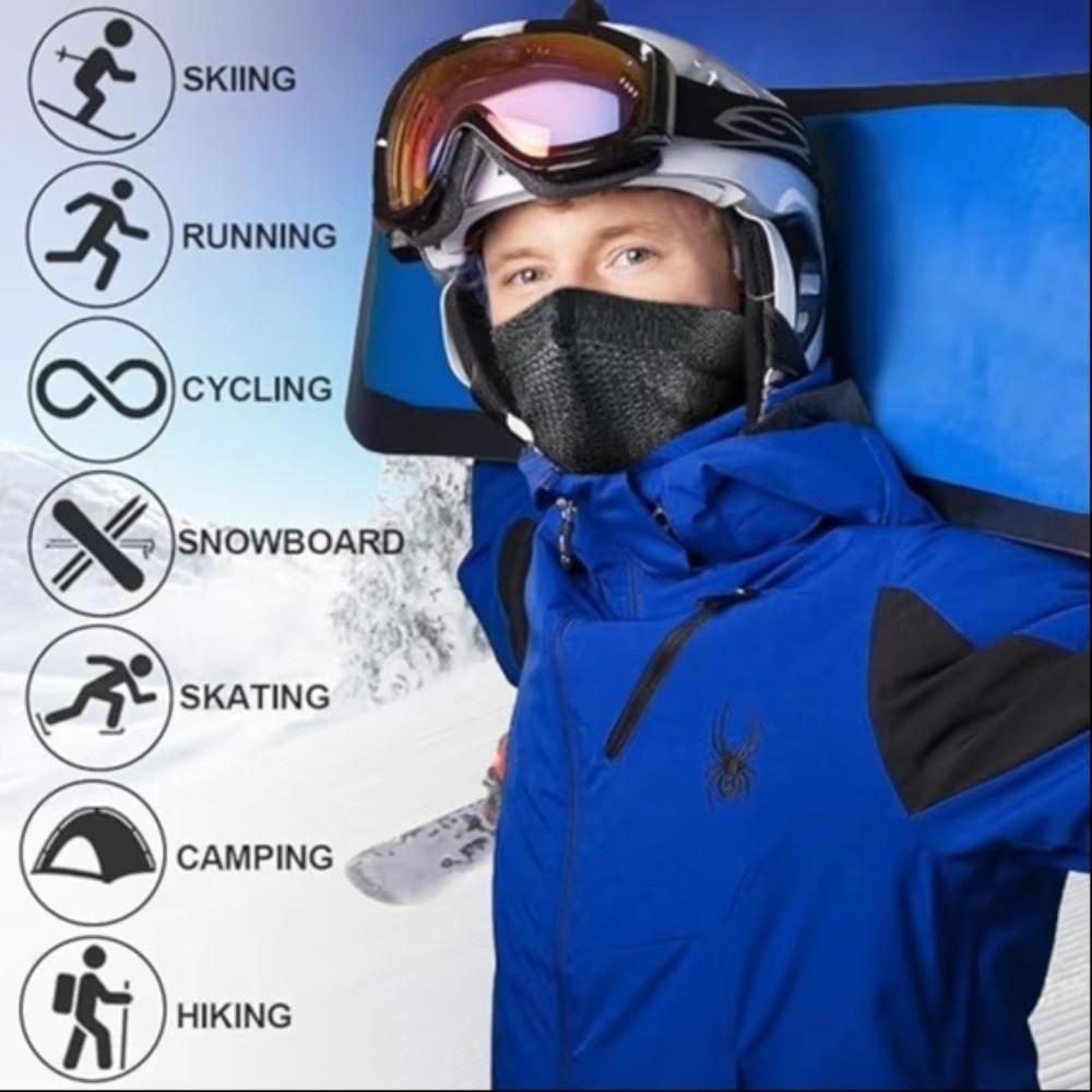 Windproof Balaclava Mask Breathable Running Mask Unisex Face Mask Motorcycle Riding