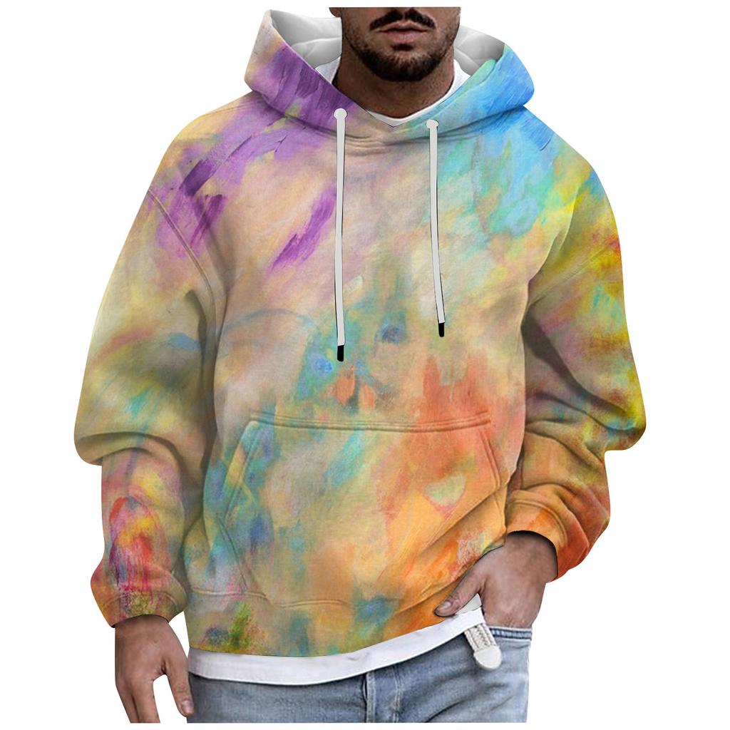 Мужское плюшевое теплое пальто с принтом, флисовый свитер, повседневное пальто, свитер с карманами, осенне-зимнее пальто