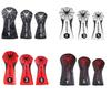 Golf Head Cover Driver Cover Wood Cover Utility UT Cover Numbered 3 Piece Set Spider 4 Colors Black Net (Spider (Red) 1st, 3rd, 5th)