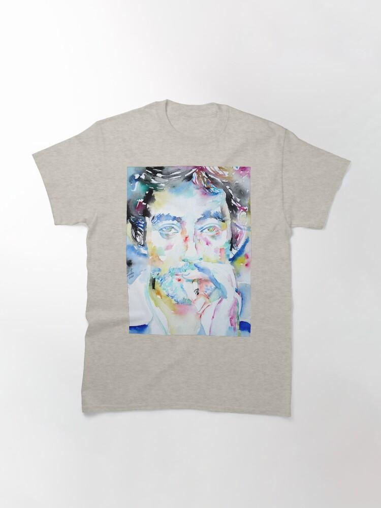 Serge Gainsbourg SERGE GAINSBOURG watercolor portrait Classic T-Shirt