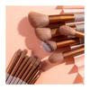 13Pcs makeup brush set, portable makeup brush, eyesadow brush, makeup super soft powder blush brush, makeup tool