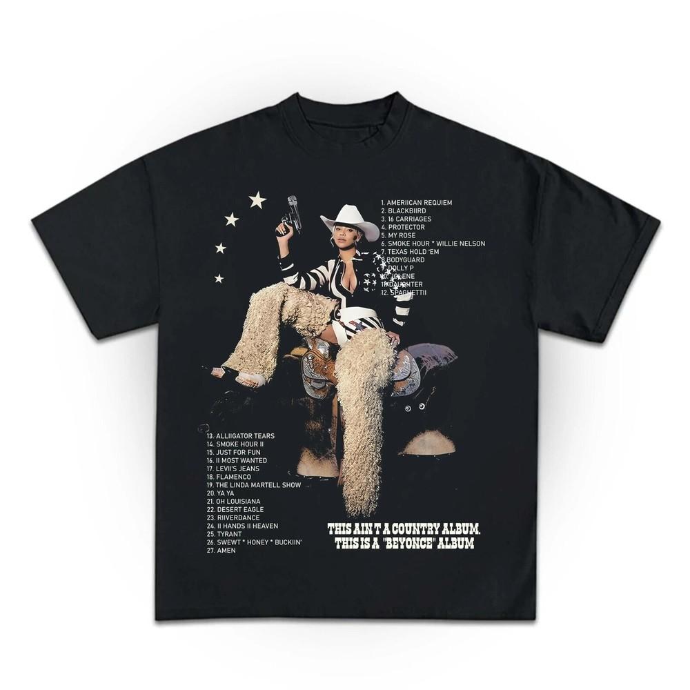 NEW!!Beyonce Cowboy Carter Tour Shirt Unisex T-shirt, Gift for Fan Beyonce.
