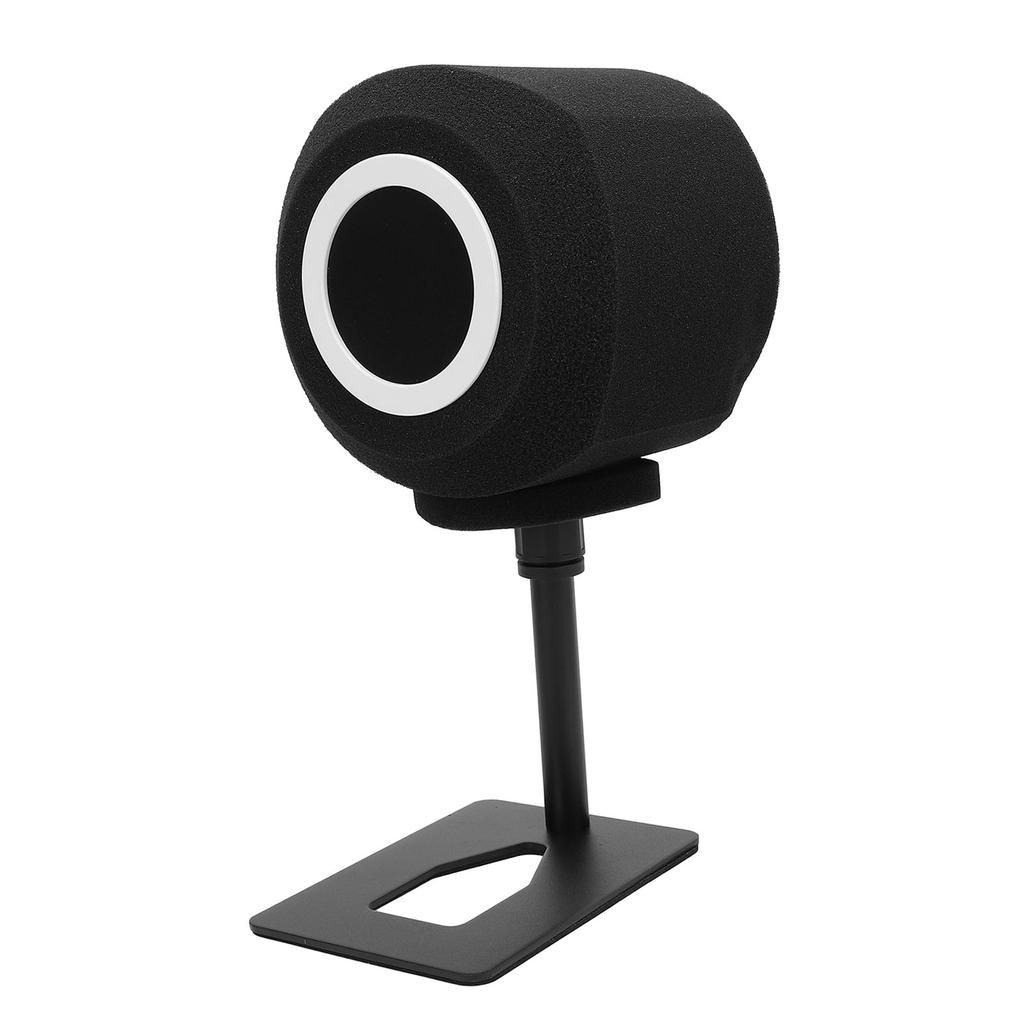 Поролоновая ветрозащита для микрофона со стойкой, экран для снижения шума, поп-фильтр, комплект для обычного конденсаторного микрофона