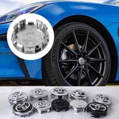 4 шт. 56/62 мм Декоративная крышка ступицы колеса автомобиля Значок Для Toyota Fortuner Chr Verso Prius Hiace Yaris Trd Corolla Camry