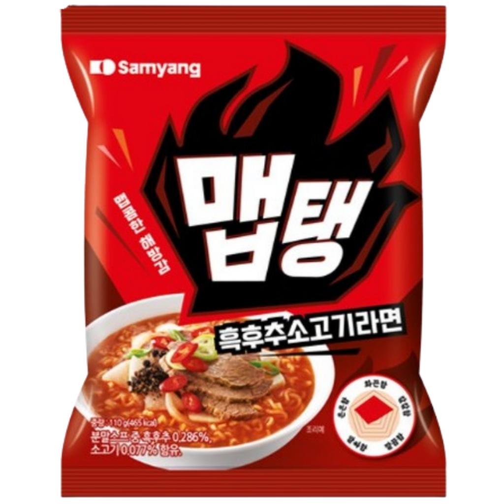 Samyang Корейский рамен в одной упаковке(1PCS) – 10 вкусов на выбор (Булдак, Кробо Булдак, Маптэнг и т.д.)