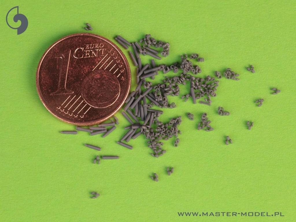 Master Модель WW2 Американский пулемет Browning M2HB Калибр Патронная лента Звенья и пустые гильзы 150 штук Пластиковая модель 1/35 .50 (12.7mm) Набор,