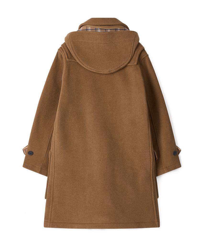 Montgomery Custom Fit Duffle Coat With Horn - Camel