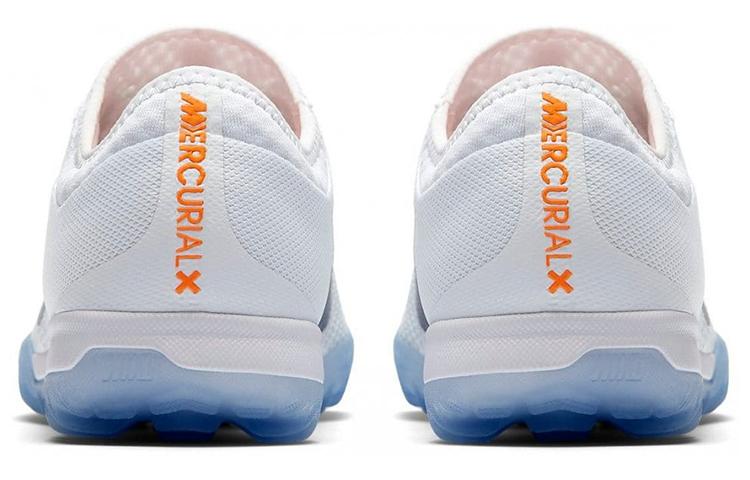 Nike Mercurial Vapor 12 TF Искусственное покрытие Амортизация Нескользящие Износостойкие Футбольные бутсы для травы Мужские Белые AH7388-107