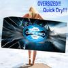 Gremio-RS Logo Print Beach Towel, Large Soft Quick Dry Towel for Beach Camping Swimming