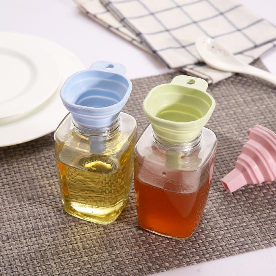 Выдвижная мини-воронка для масла и духов, инструмент для переноски жидкости, бытовой кухонный инструмент