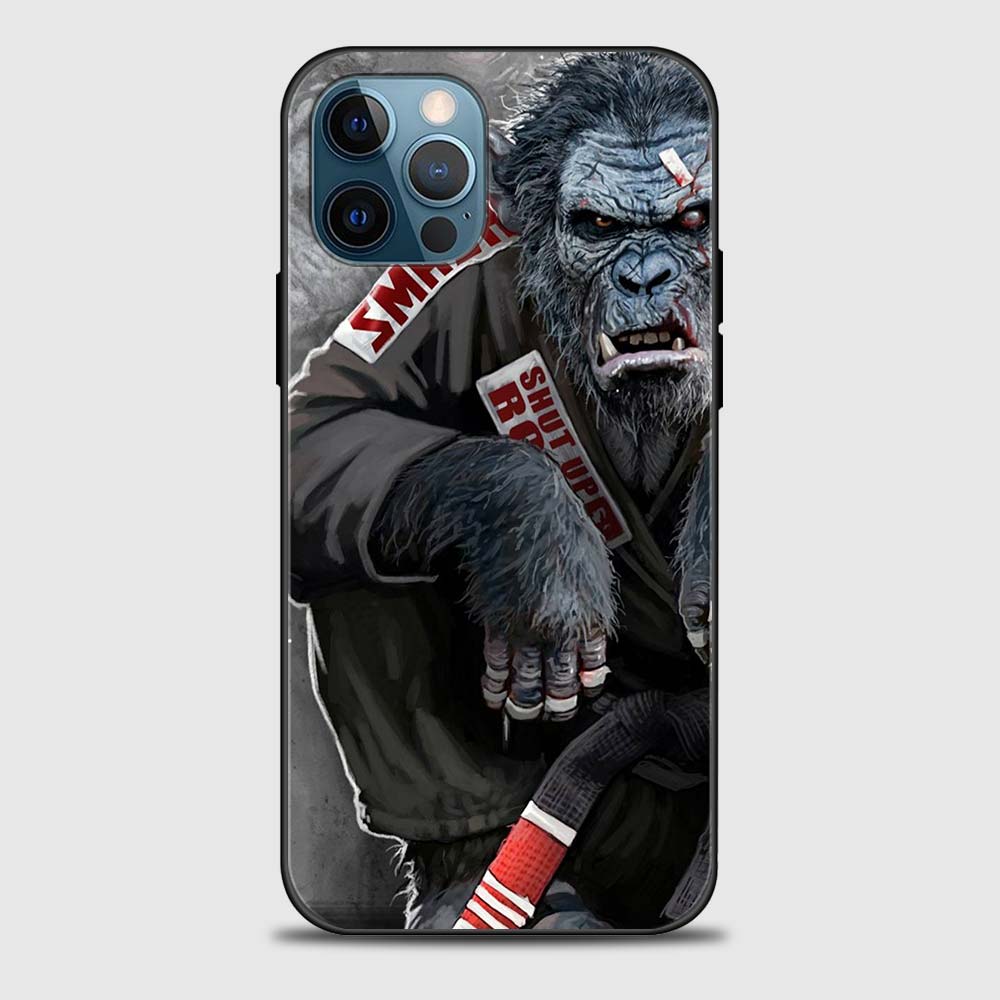 Чехол для телефона для iPhone 12 Pro 11 Pro Max XR XS MAX 7 8 Plus 12, мини-силиконовый бампер, черный чехол BJJ, бразильское джиу-джитсу