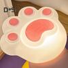 Ночной светильник «кошачья лапка» с таймером автоматического выключения, мягкий свет, без мерцания, с регулировкой яркости, милый дизайн, детский ночник «кошачья лапка», украшение для рабочего стола