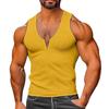 Men  V-Neck  Leisure  Sleeveless  Vest