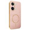 For OnePlus Ace 2V/Nord 3 5G Phone Case Carbon Fiber Textured Electroplated TPU Back Cover