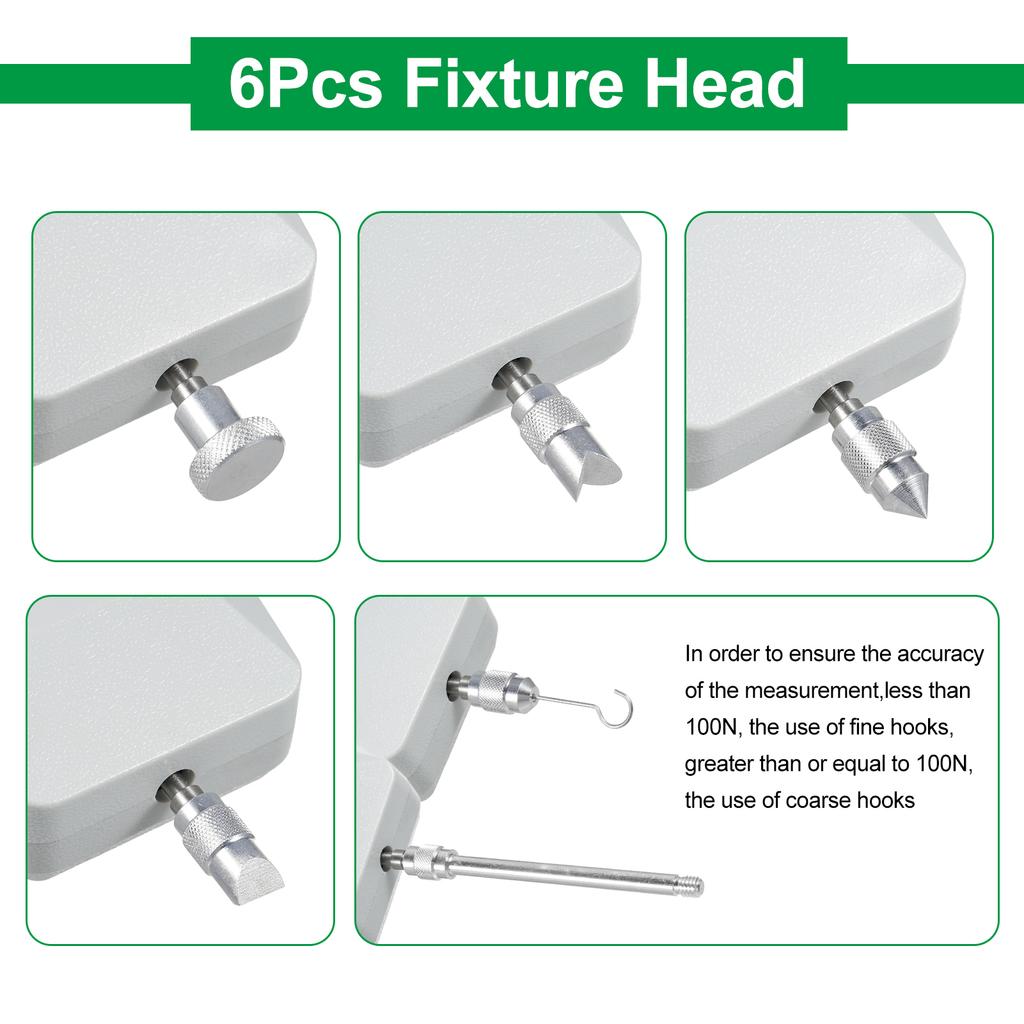 Digital Force Gauge 50N5kg11lb180oz Push and Pull Tester Meter Mini Dynamometer with 4