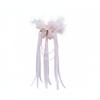 Butterfly Feather Hair Clip Pearl Chain Detail Ancient Design Barrette Traditional Chinese