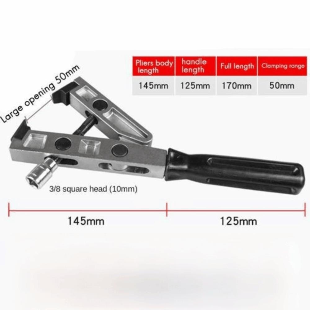 Side 3/8” Square Drive Boot Band Pliers OEM VAG1682A Torque Pliers Tool Boot Clamp Crimp & Removal