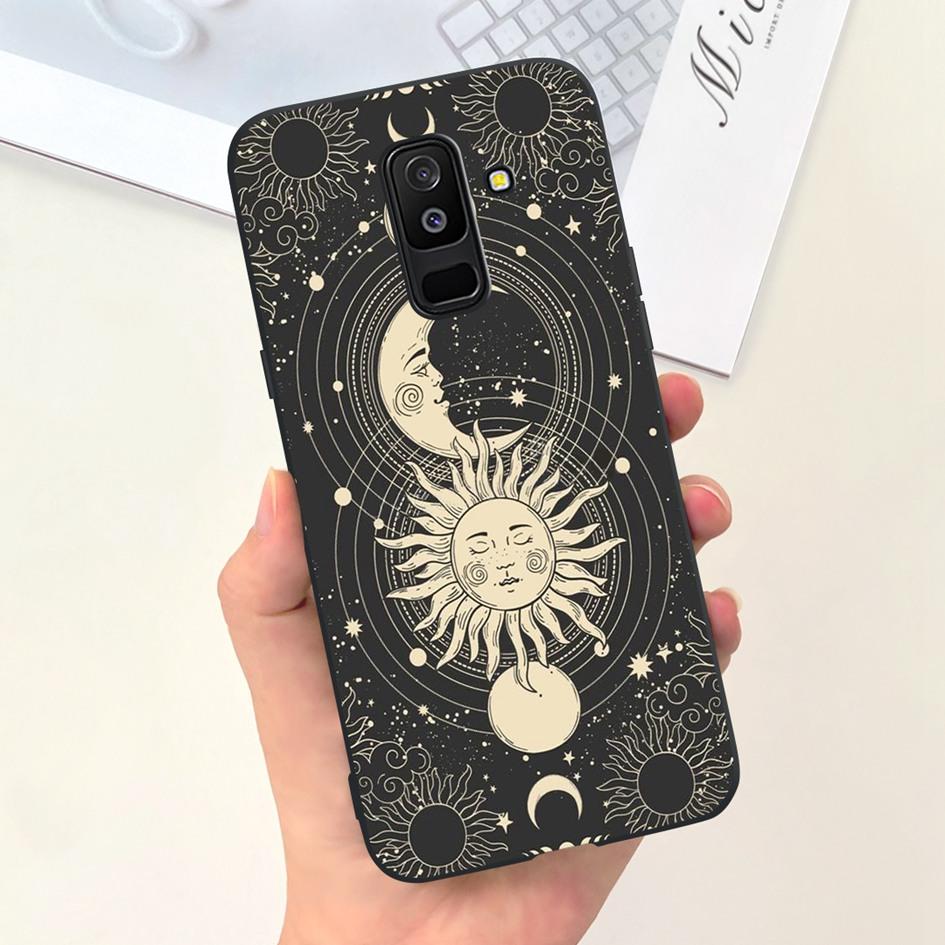 Для Samsung Galaxy A6 Plus 2018 Чехол A605 SM-A605F Чехол для телефона Милый Астронавт Мягкий Силикон Funda Для Samsung A6 2018 A600F Capa