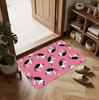 Cute Cat Floor Doormat Cartoon Non Slip Soft Indoor Carpet Mat Pet Themed Home Decoration Entryway Living Room Indoor Area Rug