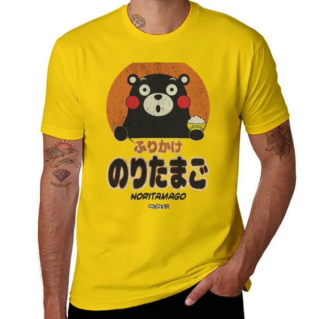 New Kumamon Sprinkled Eggs Tshirt Heavyweight T Shirts Sports Fan Toversized T T For Unisex 2025