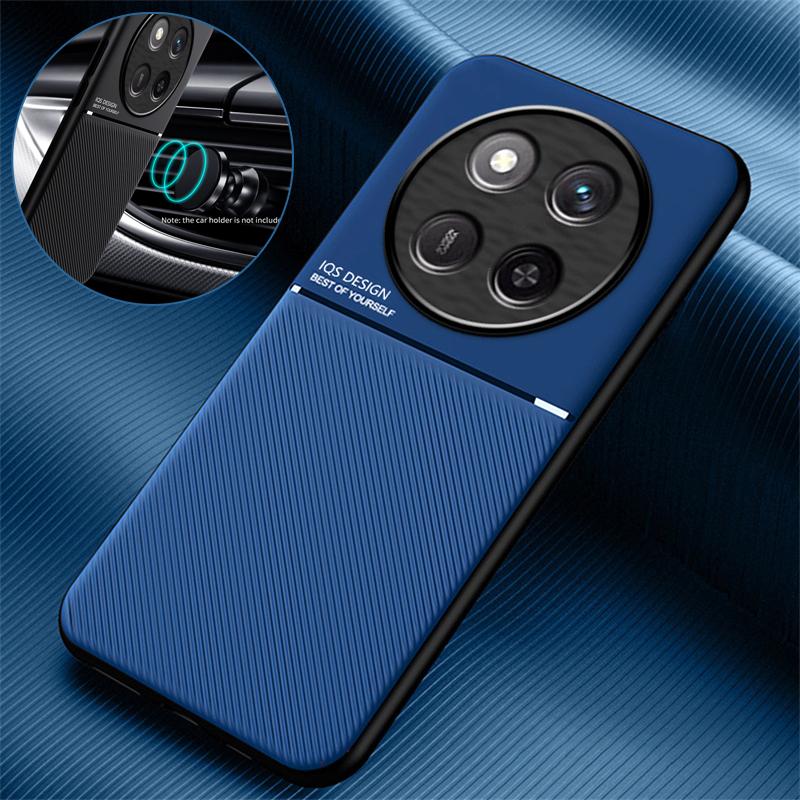 For Honor Magic7 Lite 5G Case Leather Car Magnetic Holder Shockproof Coque For Honor Magic 7 Lite Soft TPU Frame Protect Cover