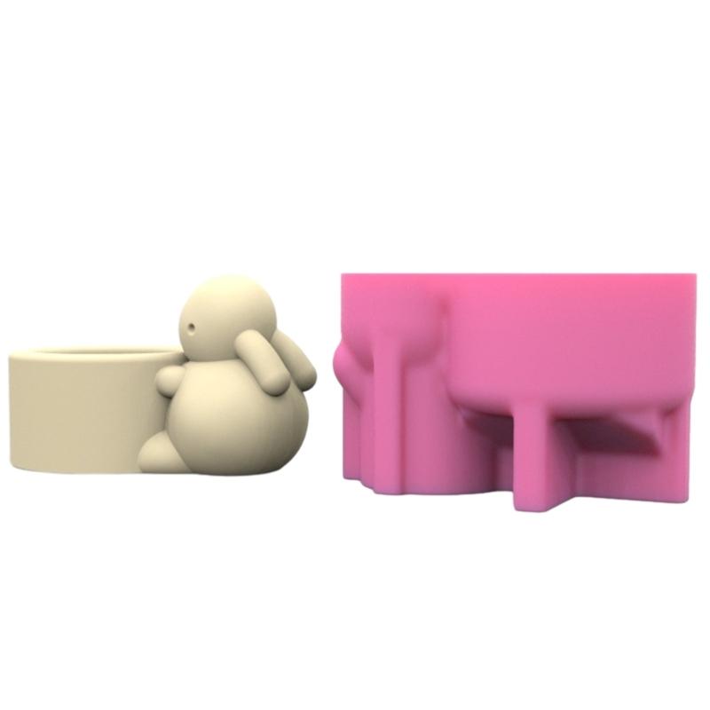 Чашка для свечи, силиконовая форма, бетонная штукатурка, банка для свечей, цветочные горшки, держатель для ручек, формы для эпоксидной смолы, подсвечник