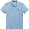 Polo Logo Вышитый Slim Fit Прямой покрой Рубашка поло с коротким рукавом Мужские топы Island-Blue MNPOKNI1N820582-400