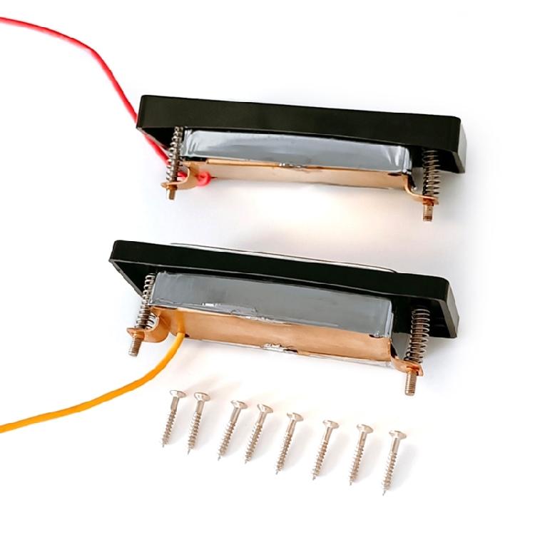 Звукосниматель для электробас-гитары Мини 4-струнный Бас-гитара Нековый Средний Бриджевый звукосниматели с винтами