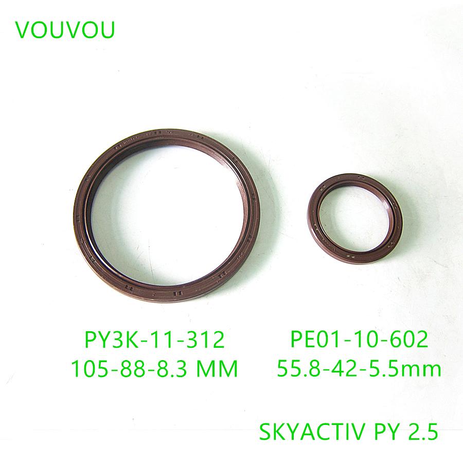 Автомобильные аксессуары PY3K-11-312 сальник коленвала двигателя для Mazda CX5 cx30 Mazda 3 Mazda 6 CX4 CX8 cx50 60 SKYACTIV PY 2.5