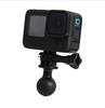 Шаровое крепление RAM для GoPro Hero 12 11 10 9 8 7 6 5 Xiaomi AKASO SJCAM для экшн-камеры, адаптер для крепления штатива с шаровой головкой и винтом с накатанной головкой