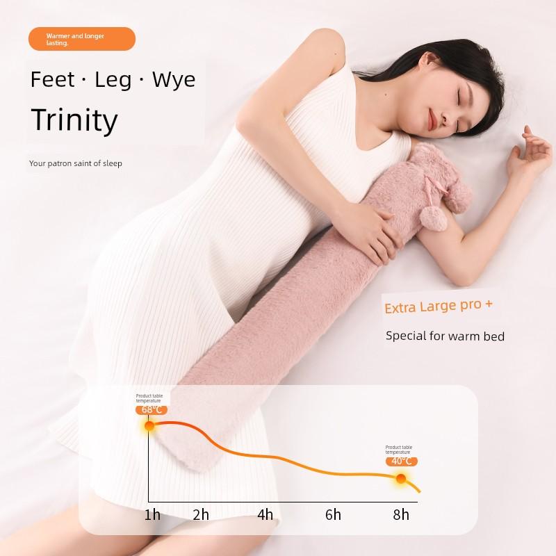 Bench hot water bag warm water bag warm water bag warm handbag bed special warm baby 2025 Handy Gadget foot warm small filling water