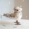 Cute Christmas Birds With Hat Scarf Christmas Decorations Xmas Tree Hanging Pendant Girl Angel Doll Navidad New Year Gifts Natal