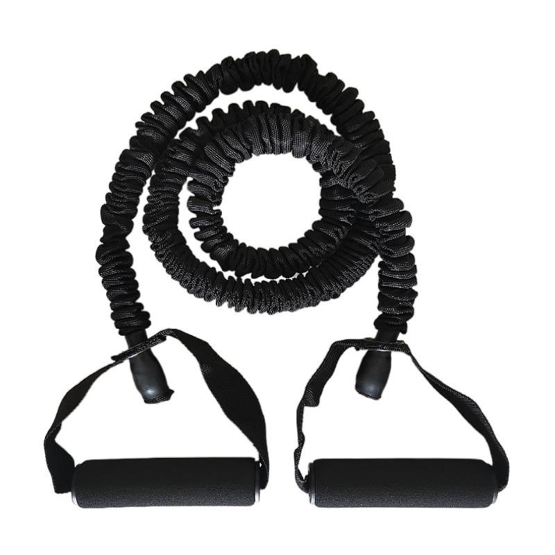 Cloth Cover Anti-breaking Word Tensioner Tension Rope TPE Latex Word Elastic Rope Fitness Sports Goods