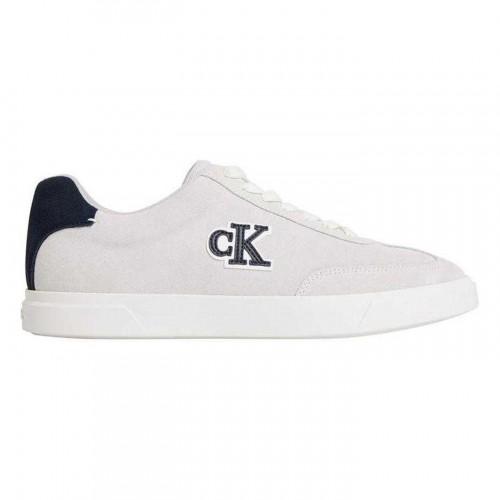 Calvin Klein Mens Suede Low Trainers