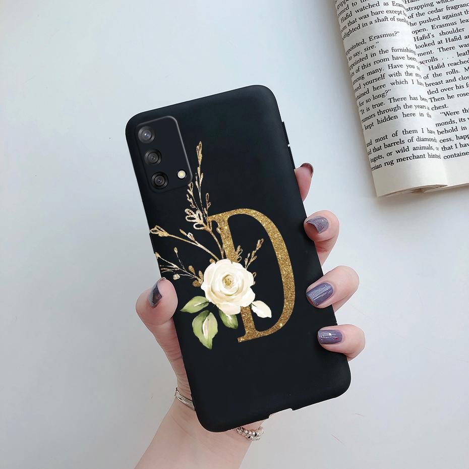 For Oppo Reno 6 Lite Case CPH2365 Cute Letters Cover Soft Silicone Case For Oppo Reno6 Lite Reno 6Lite Coque Fundas Capas Bumper