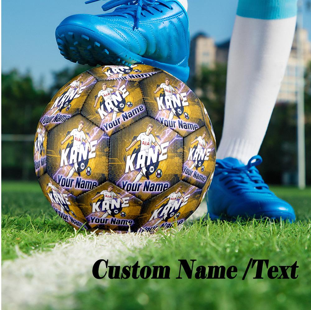 Size 5 Football Custom Name Text, Outdoor Training Soccer BallHarry Kane